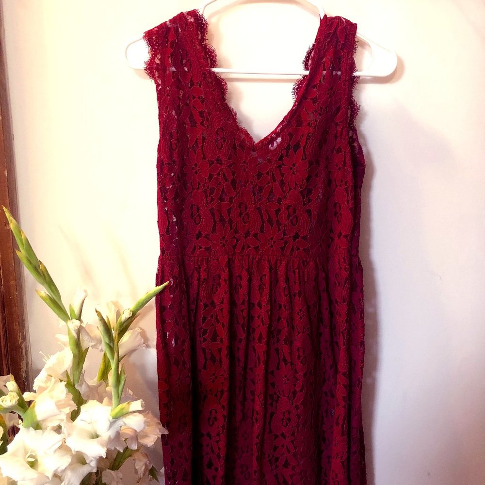 Elegant Lace Greylin Dress